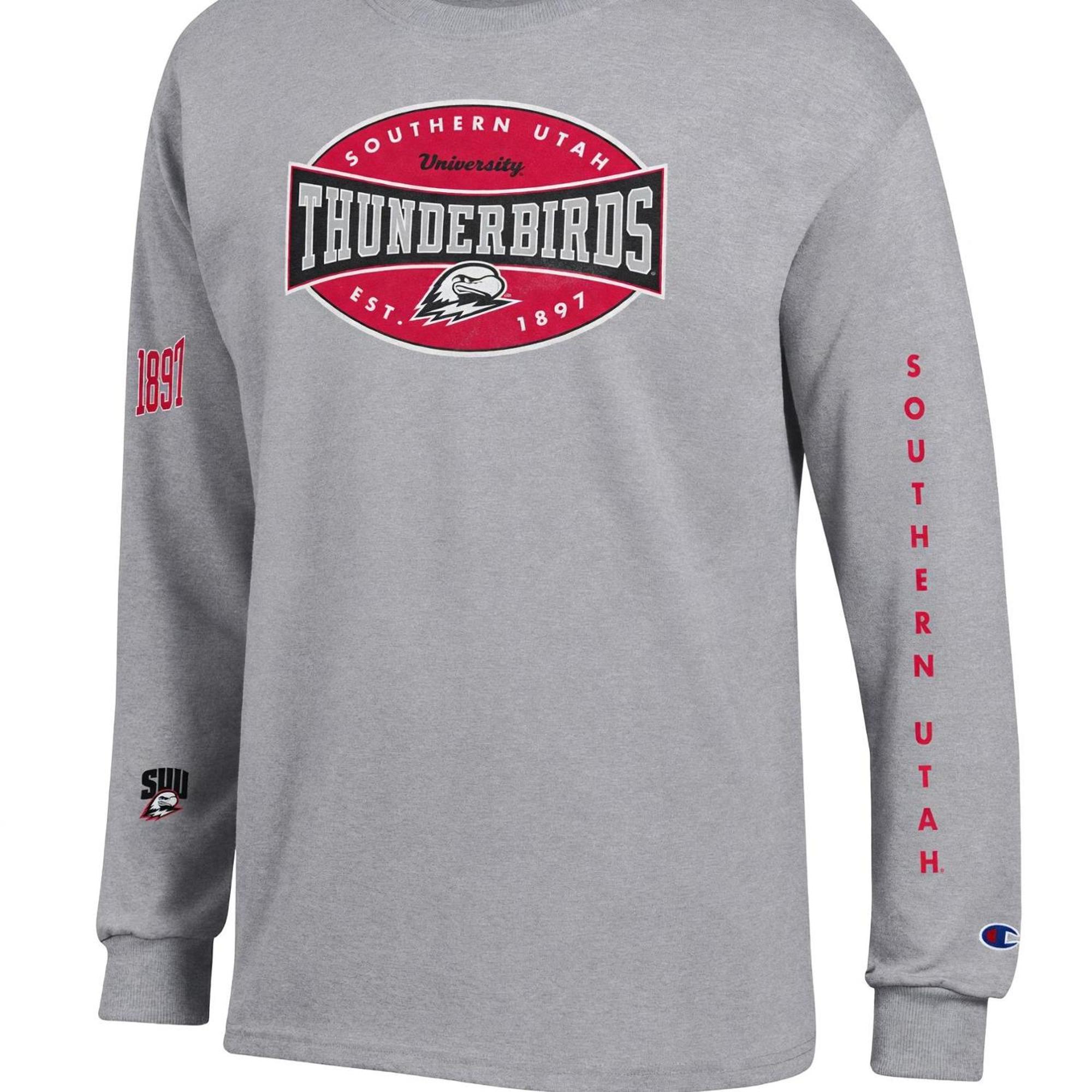 Product image 1 of 1 for Champion Tee Grey SUU Thunderbirds