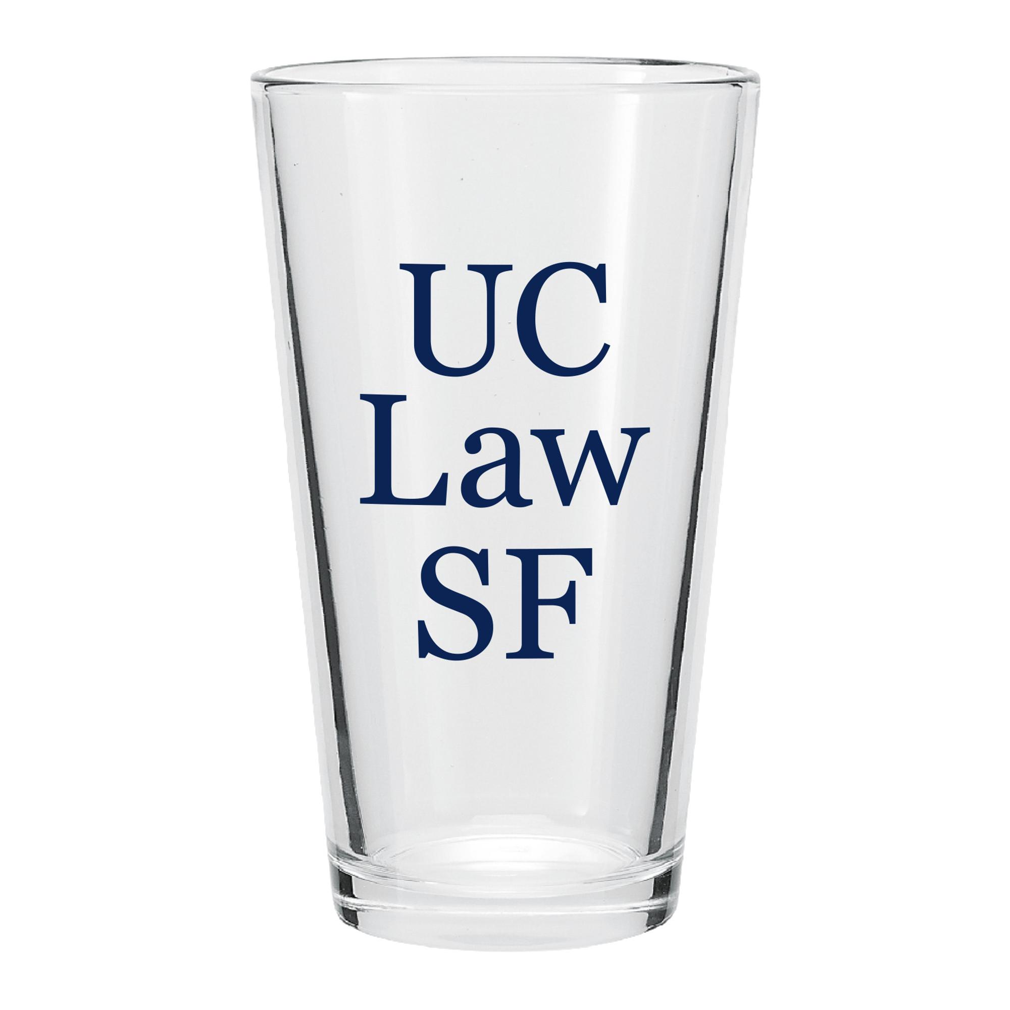 image of: UC Law SF 16oz. Pint Glass