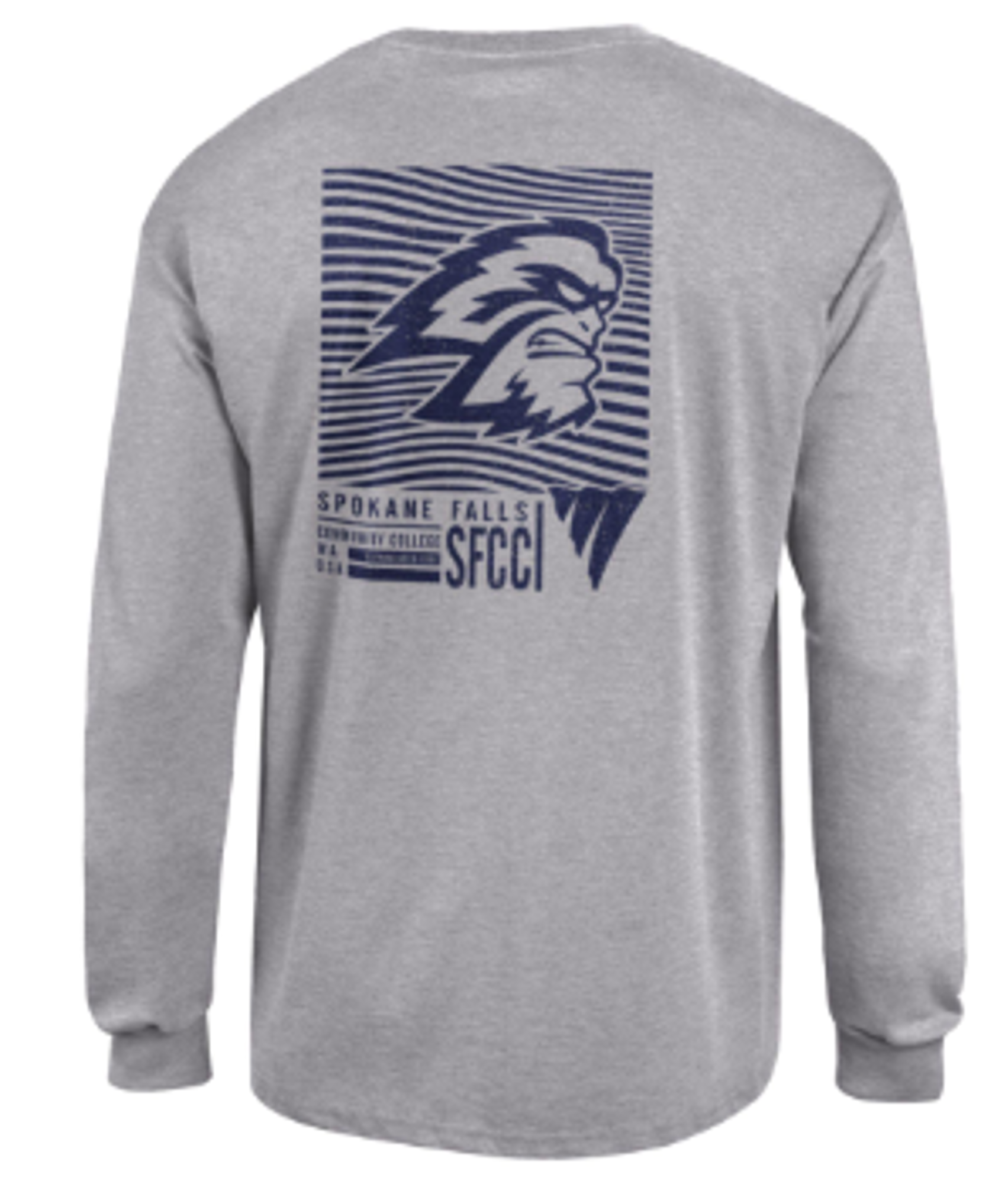 image of: SFCC LS TEE SASQUATCH OXFORD