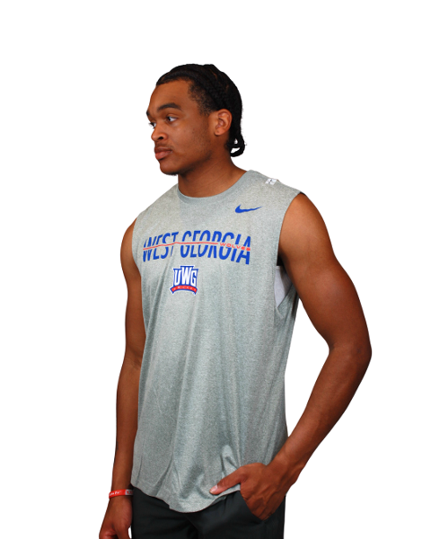 ATHLETICS LOGO WEST GA NIKE LEGEND SLEEVELESS TEE; $39.99