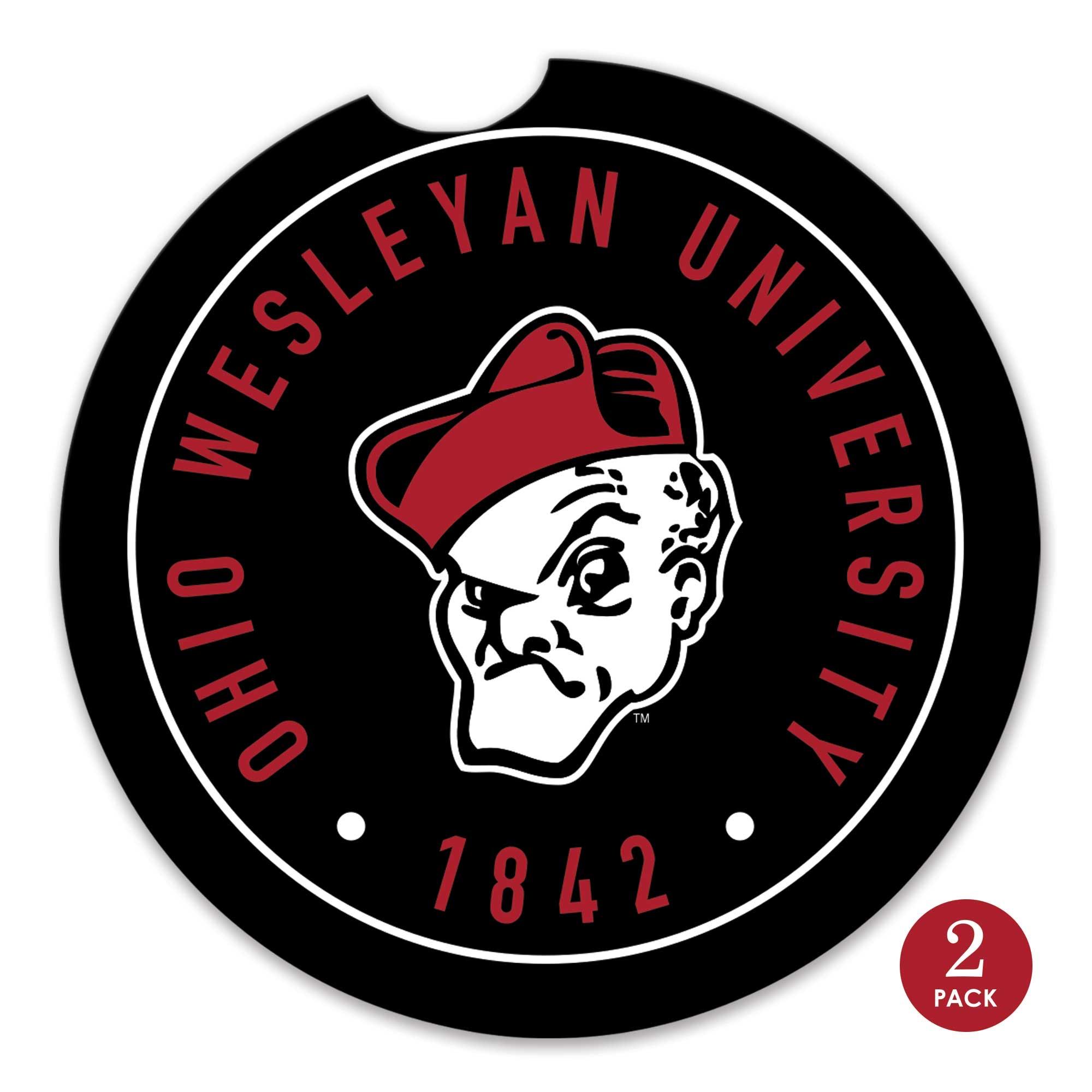 Product image 1 of 3 for Owu Car Coaster 2-Pack Black/Red