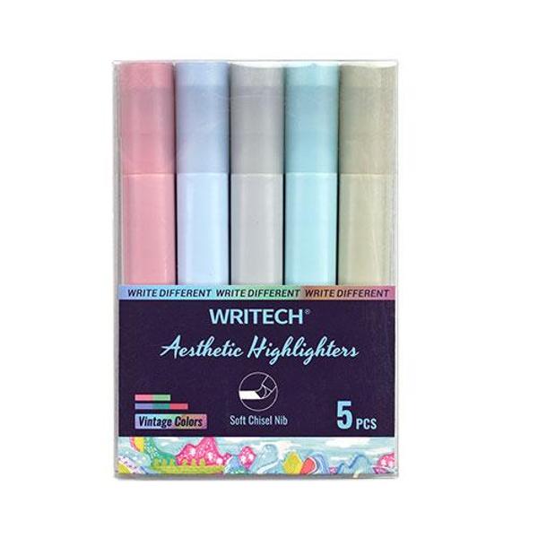 Writech Aesthetic Highlighter Vintage Set; $12.99