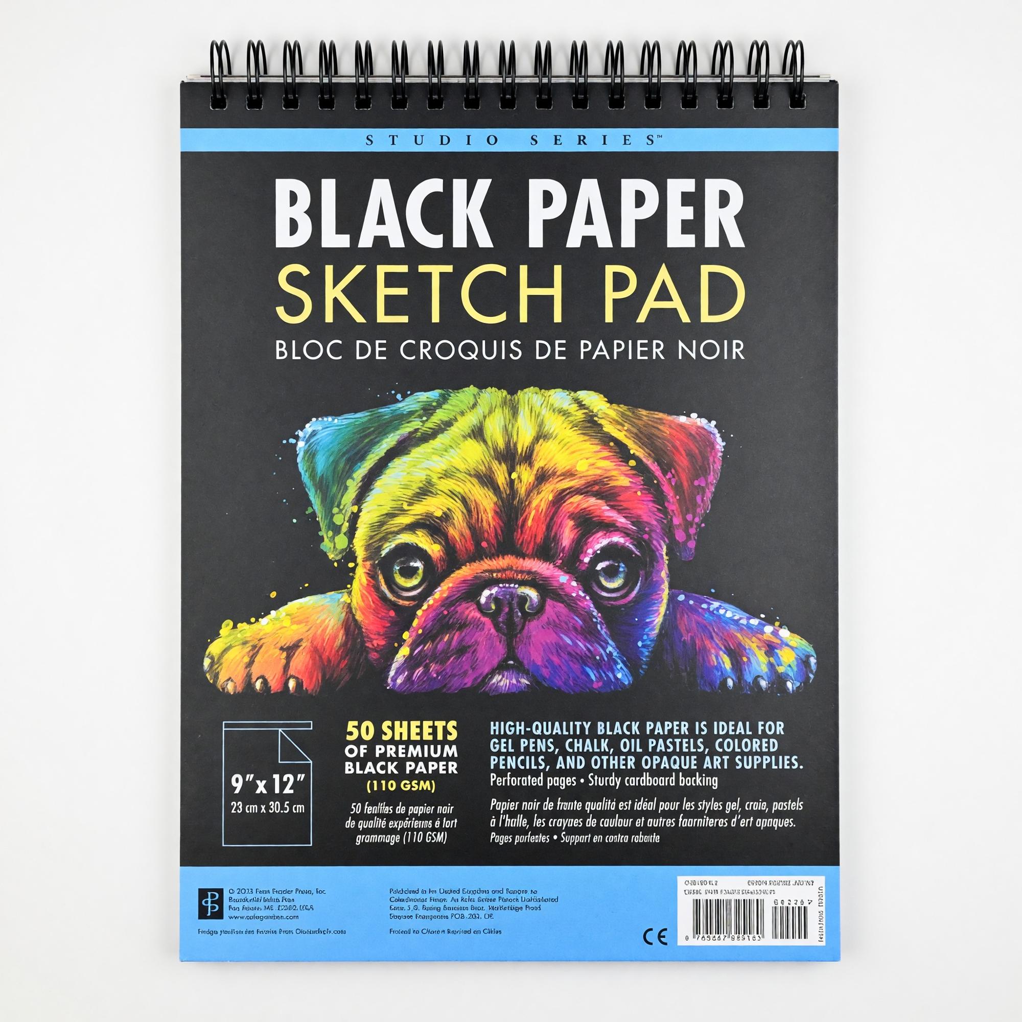 Product image 1 of 1 for Black Paper Sketch Pad