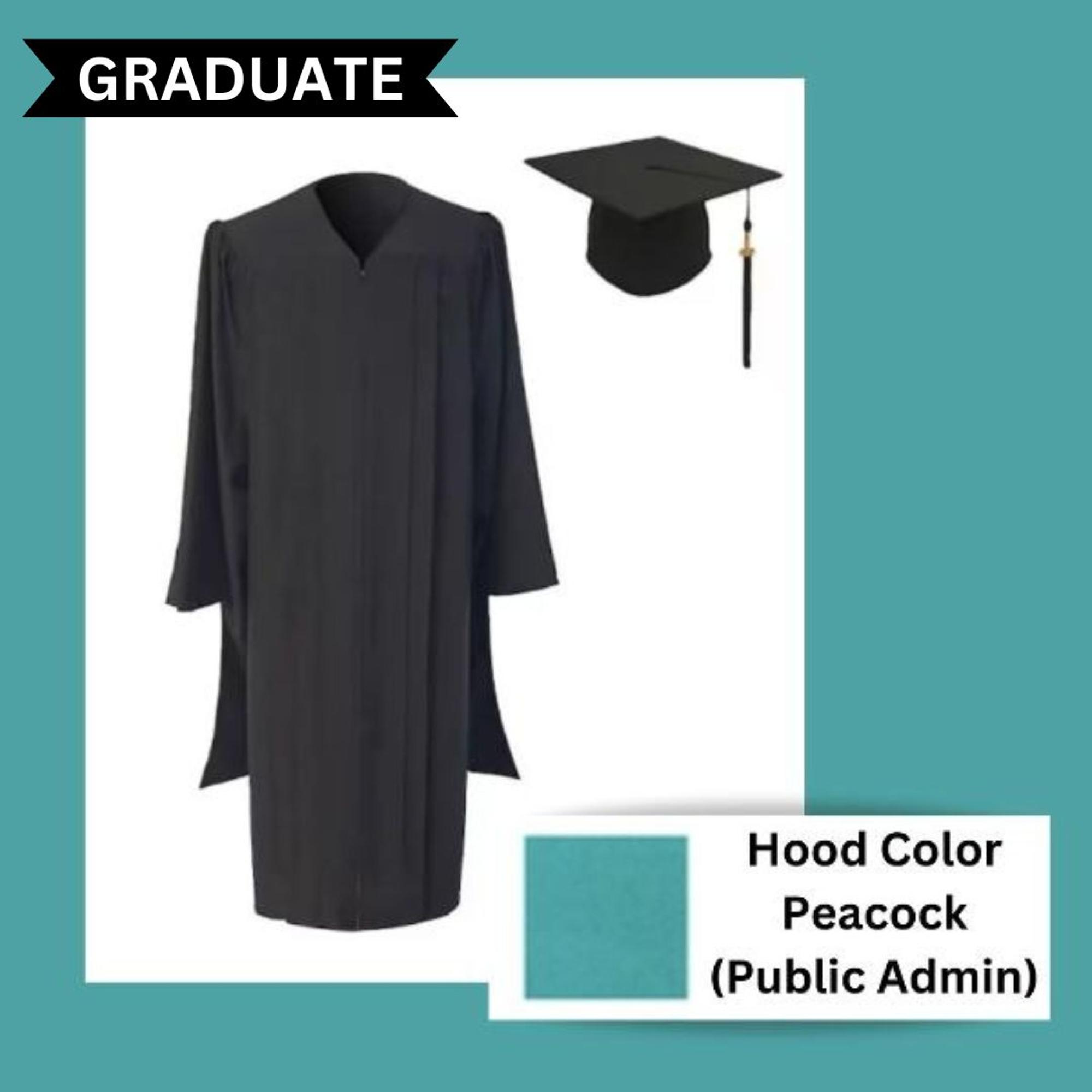 Product image 1 of 2 for Graduate - Master Public Administration - PEACOCK