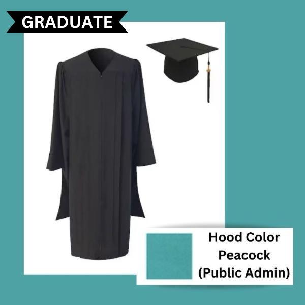 Graduate - Master Public Administration - PEACOCK; $99.99