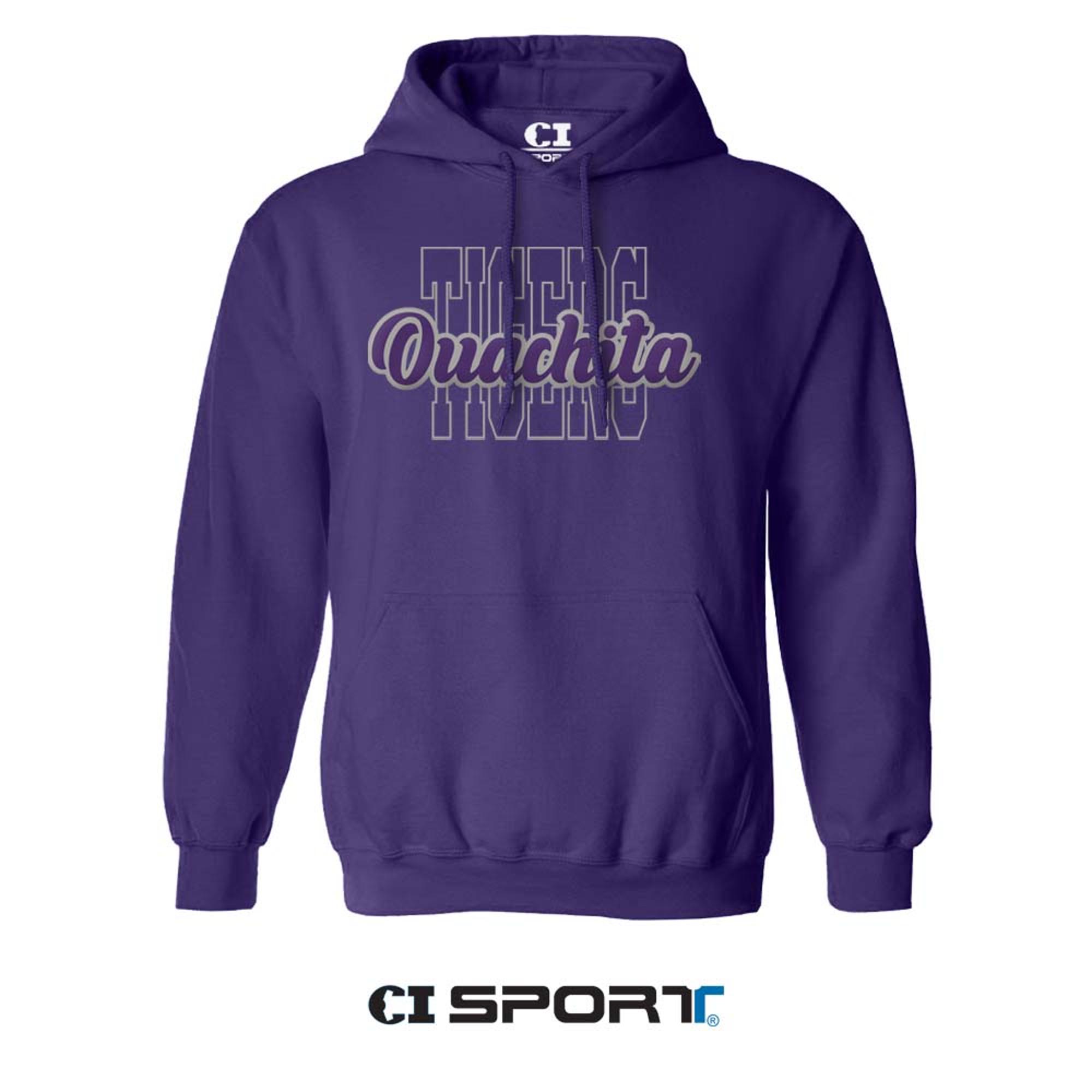 image of: Ouachita Tigers Pitta Hooded Sweatshirt
