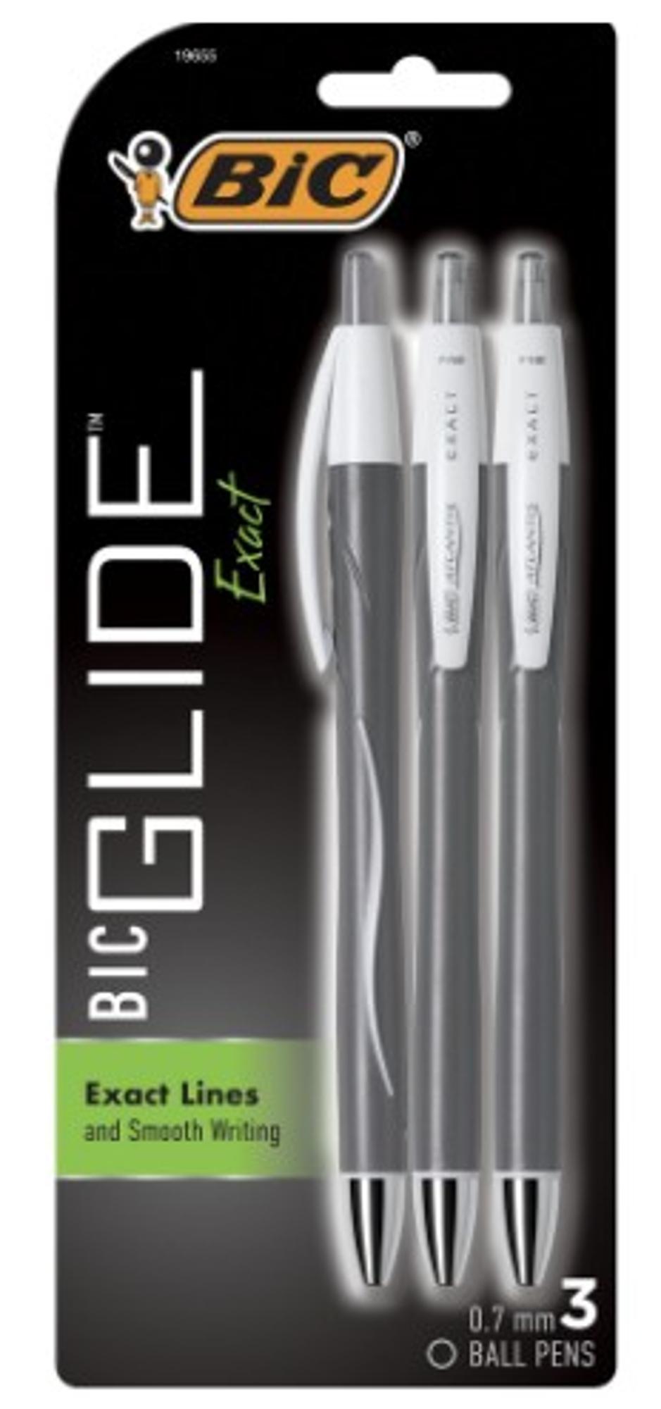 Product image 1 of 1 for BIC GLIDE FINE BLK 3PK