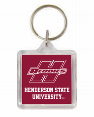 image of: HSU Square Acrylic Keychain