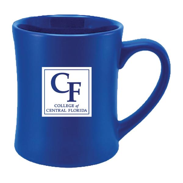 CF 19 OZ MUG MAIN COLLEGE LOGO; $14.99