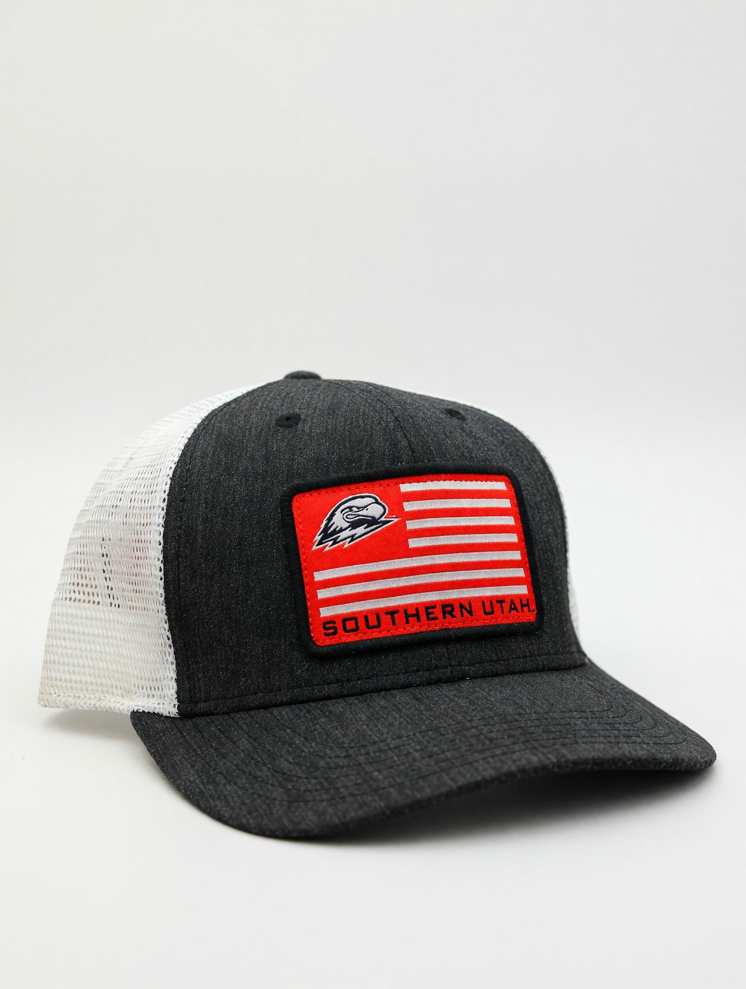 Product image 1 of 1 for Legacy Melange Black SUU Flag Snapback