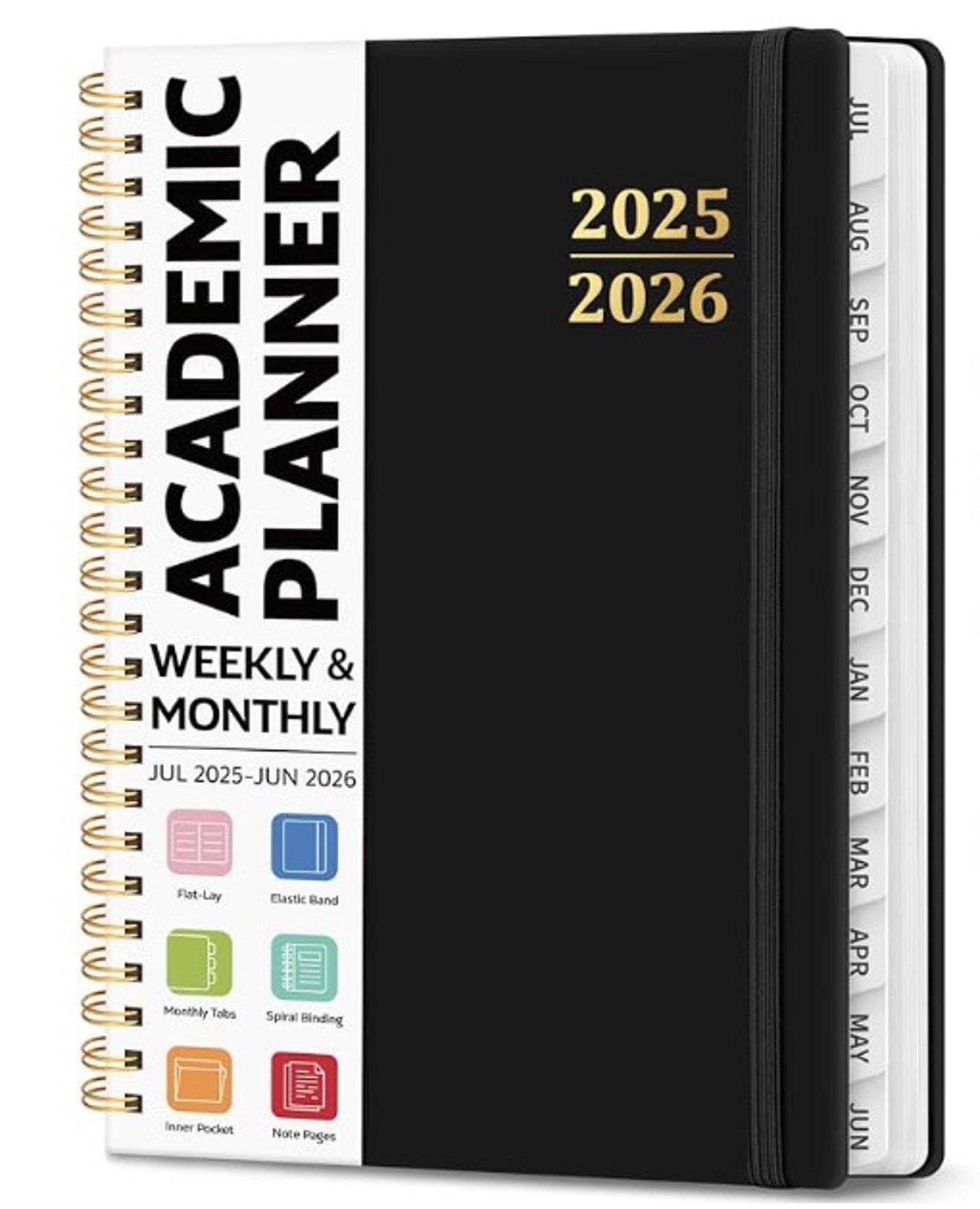 image of: Academic Weekly & Monthly Planner