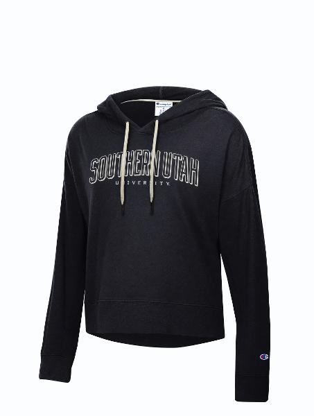 CHAMPION WOMENS HOOD BLACK SOUTHERN UTAH; $54.99