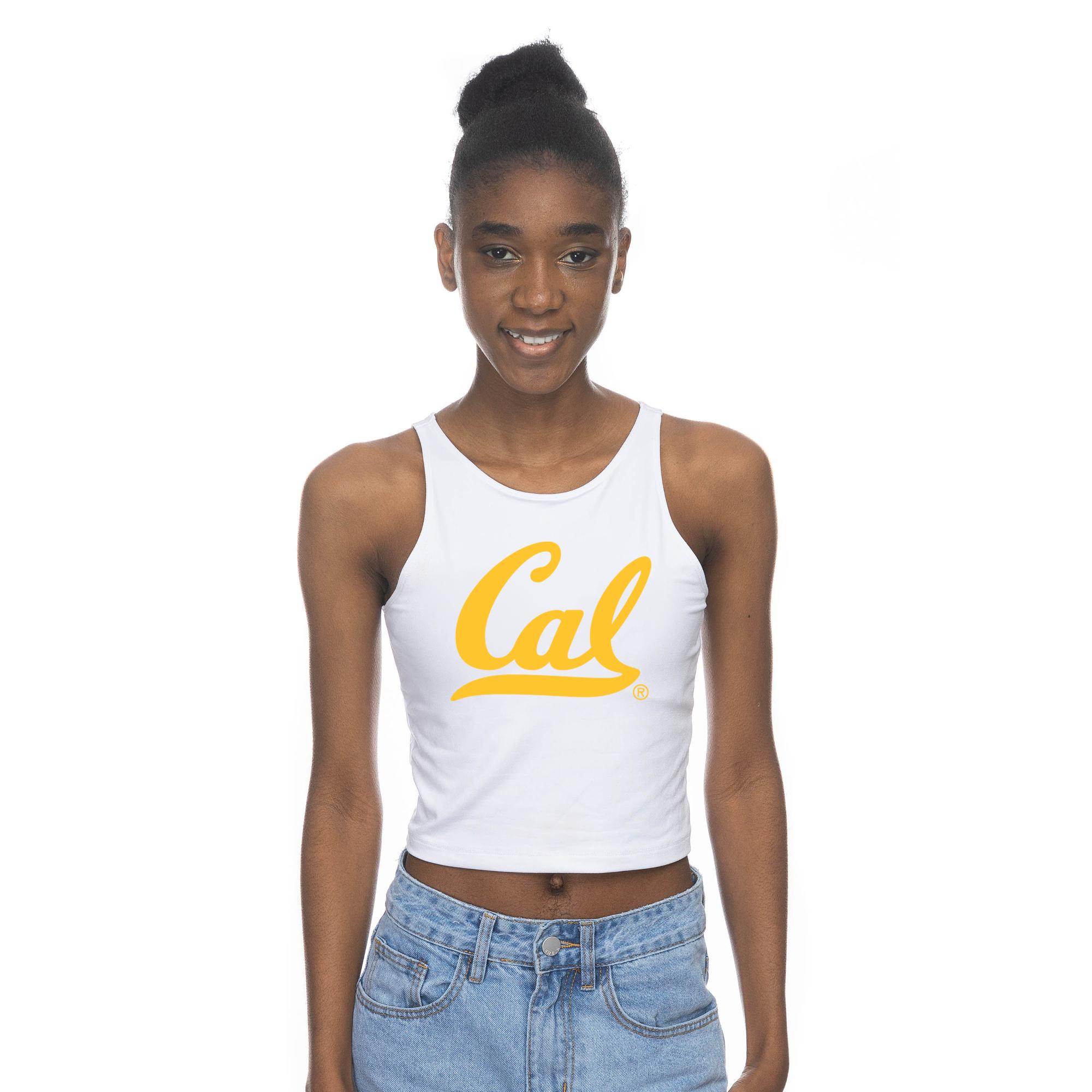 Product image 1 of 3 for Women's First Down Crop Top Cal Logo
