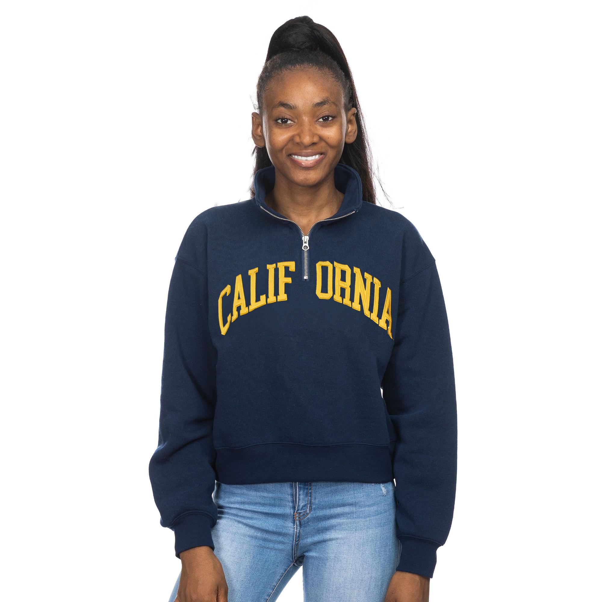 Product image 1 of 1 for Women's 1/4 Zip Crop California Arch
