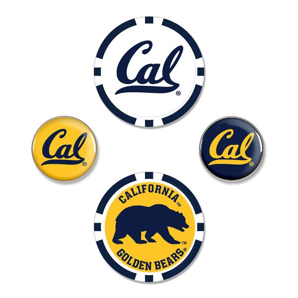 Golf Ball Markers 4pk Cal / Walking Bear Logo; $16.99