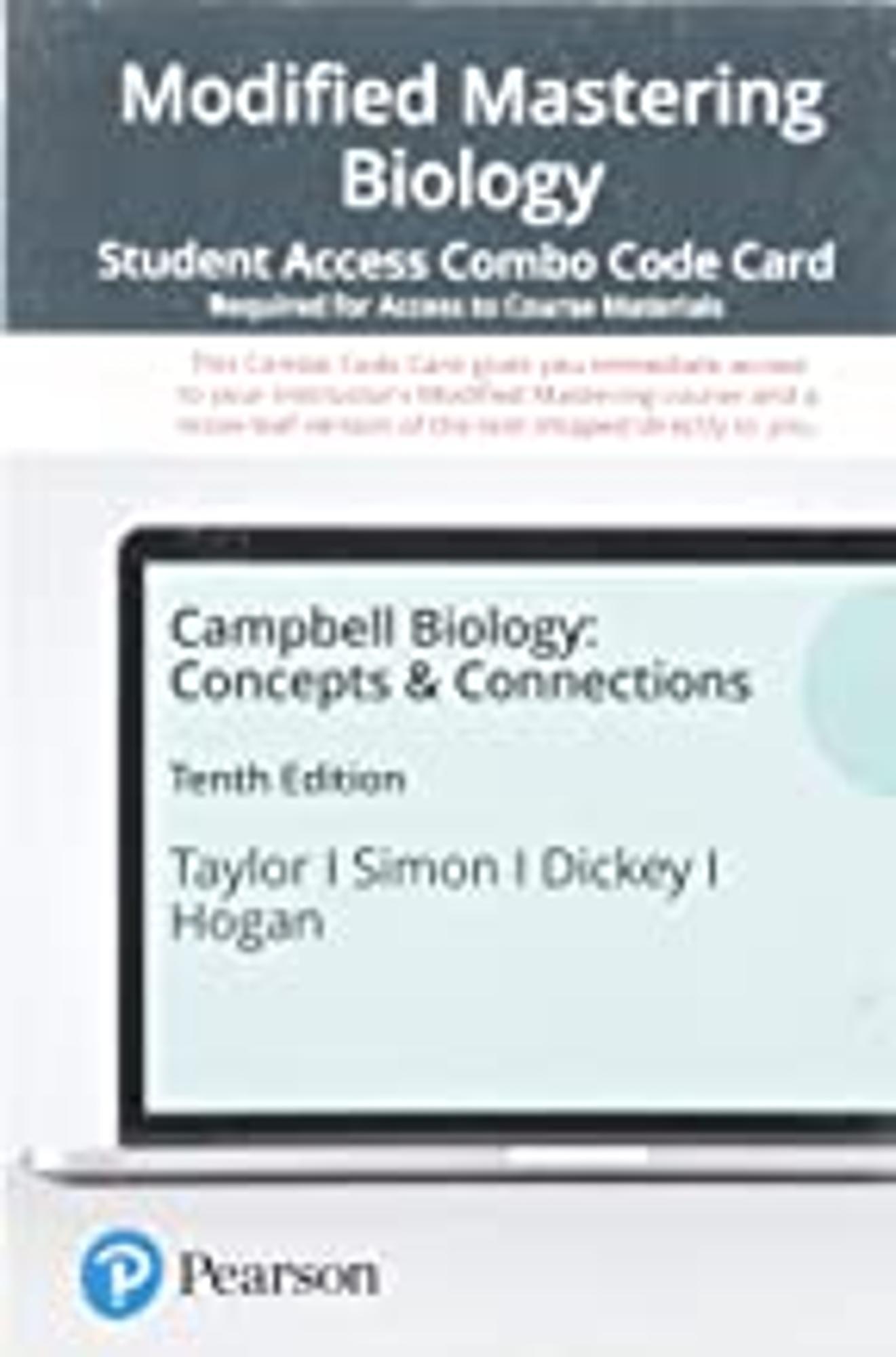 Cover image for CAMPBELL BIOLOGY:CONC...-COMBO CODE