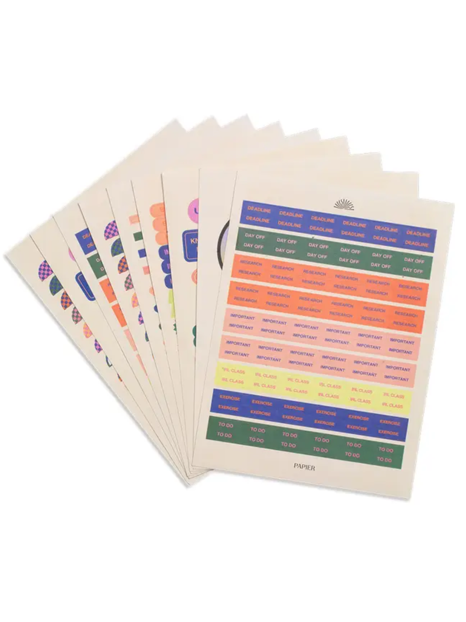 Product image 1 of 2 for Papier Find the Balance Academic Stickers