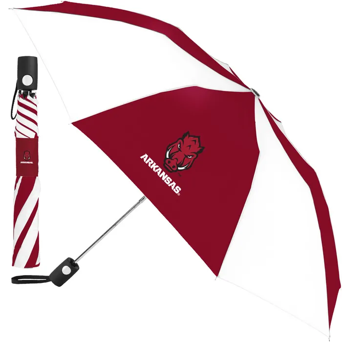 Product image 1 of 1 for Arkansas Razorbacks Auto Folding Umbrella 42"
