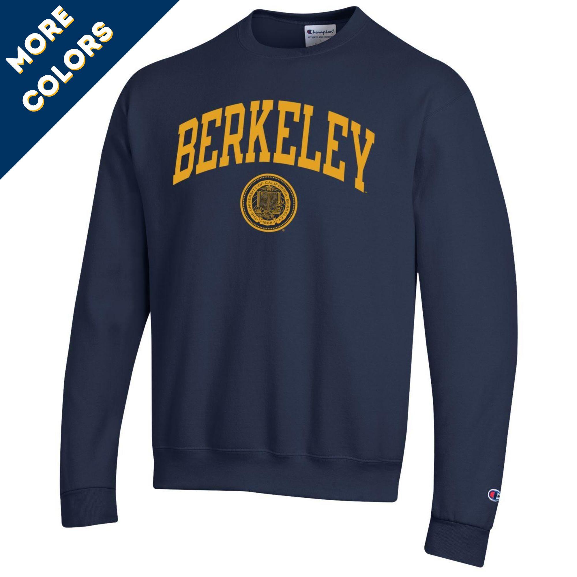 image of: Powerblend Fleece Crew Berkeley Seal Logo