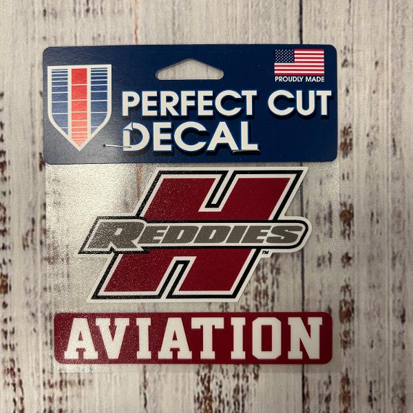 Henderson Reddies 4" x 5" Aviation Perfect Cut Decal; $7.99