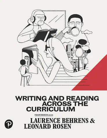 Cover image for Writing and Reading Across the Curriculum