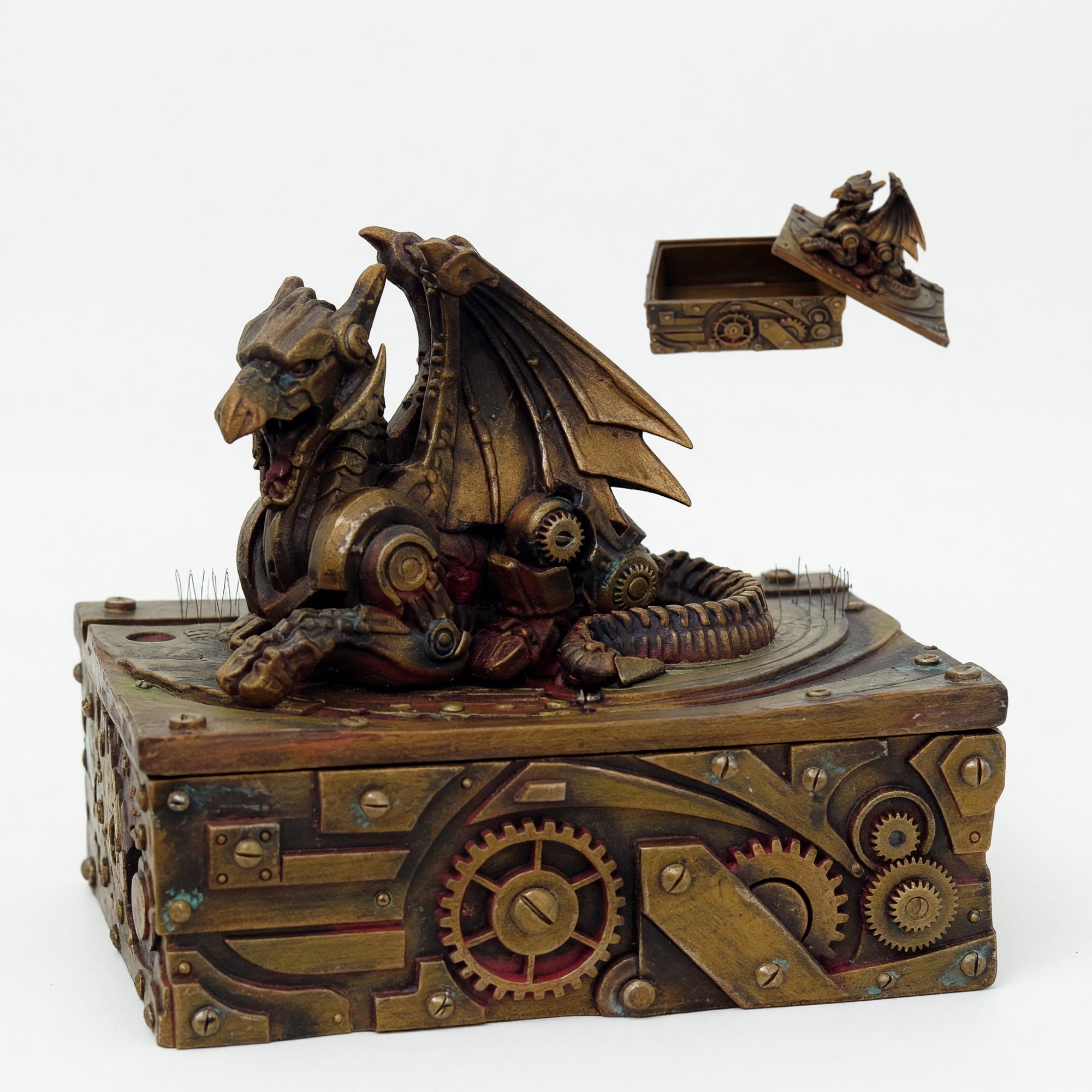 Product image 1 of 1 for PACIFIC STEAMPUNK DRAGON BOX