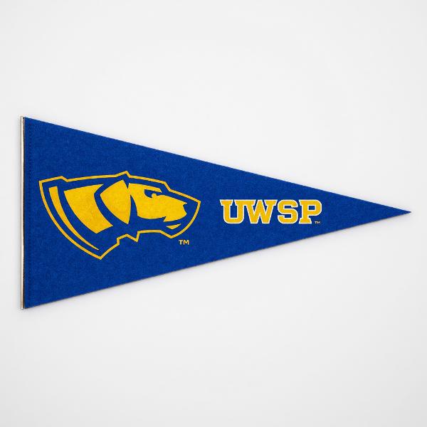 UWSP Dog Head Felt Pennant Magnet; $6.98