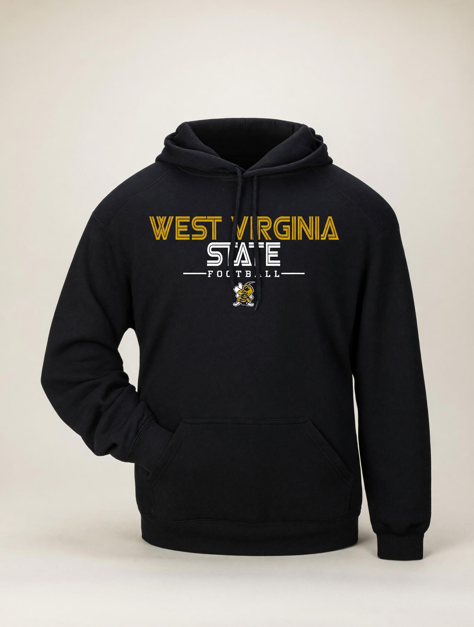 Product image 1 of 1 for Hood - Badger Black "Football" Pullover