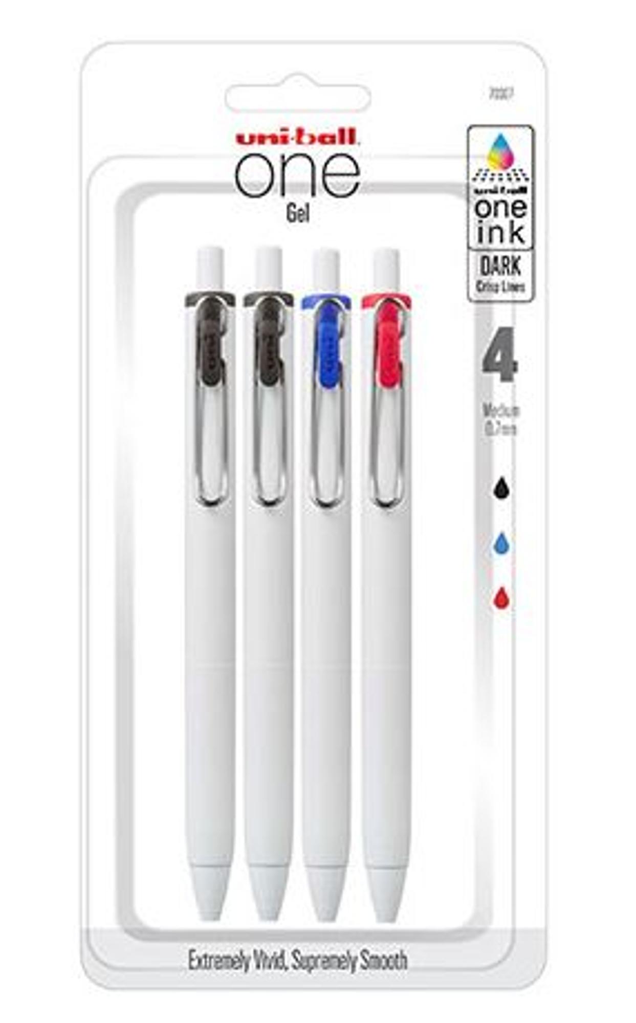 image of: One Gel Pens 4pk Assorted