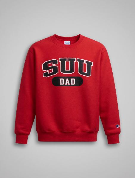 Champion SUU Dad Crew; $39.99