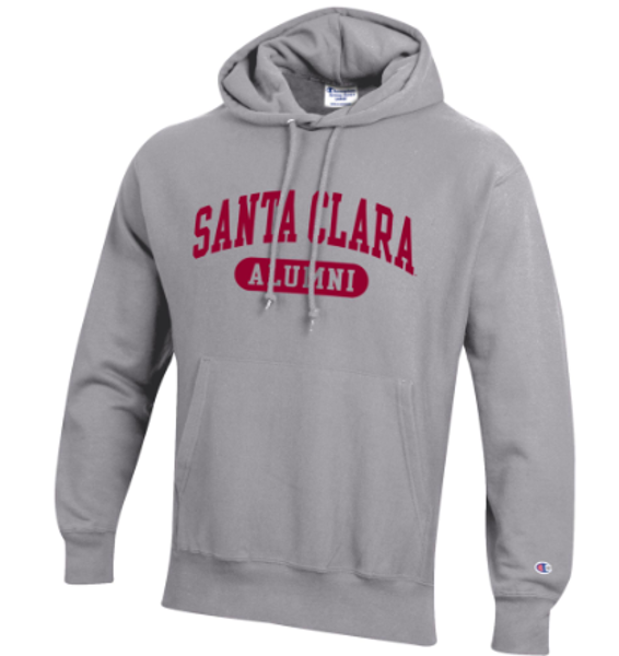 Santa Clara University Champion Alumni Fleece Hood, Oxford; $89.98