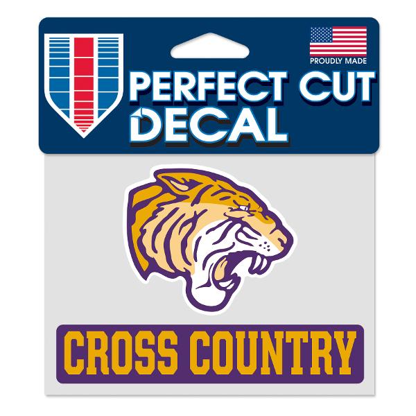 Olivet Nazarene 4in x 5in Cross Country Decal; $6.99