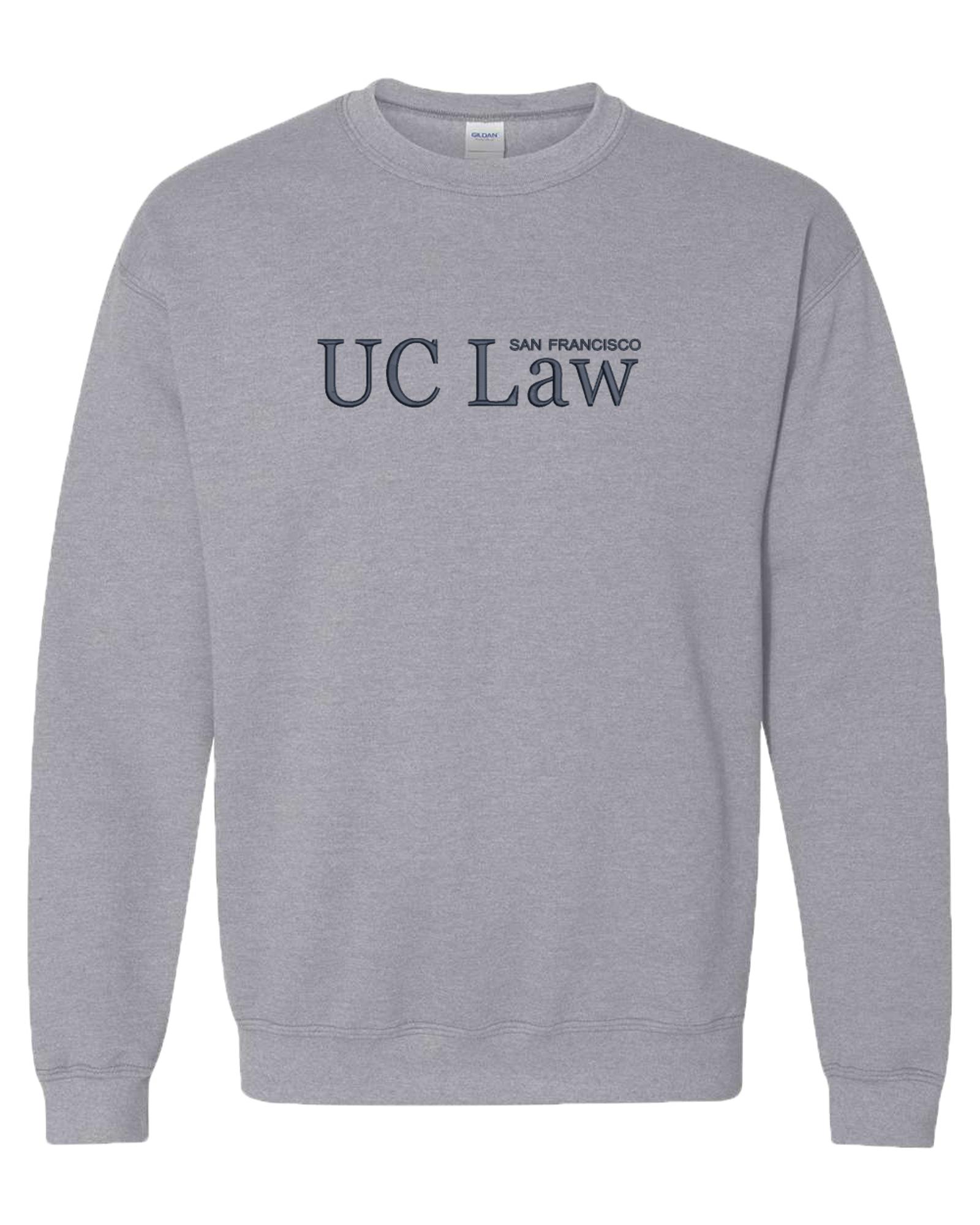 UC Law SF Unisex Embroidered Primary Logo Crew UC Law SF Store