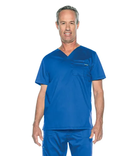 Product image 1 of 1 for SCRUB TOP NURSING MENS BLUE