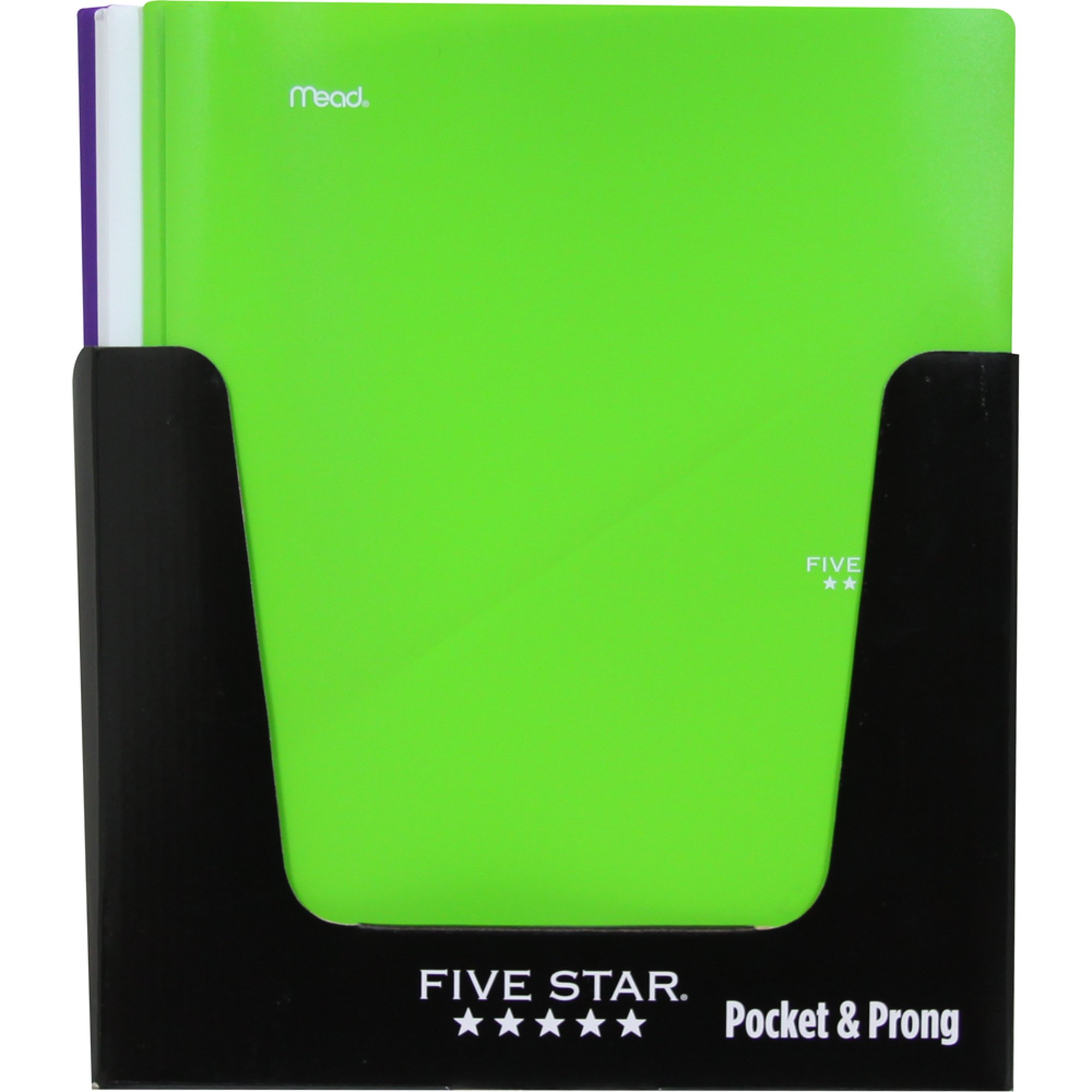 Product image 1 of 1 for Five Star Two Pocket & Pronged Plastic Folder, Assorted Colors