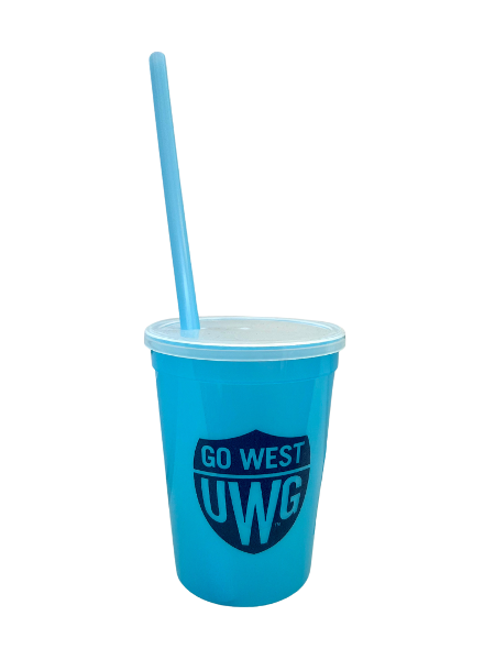 UWG SHIELD NITE GLOW STADIUM CUP; $2.75