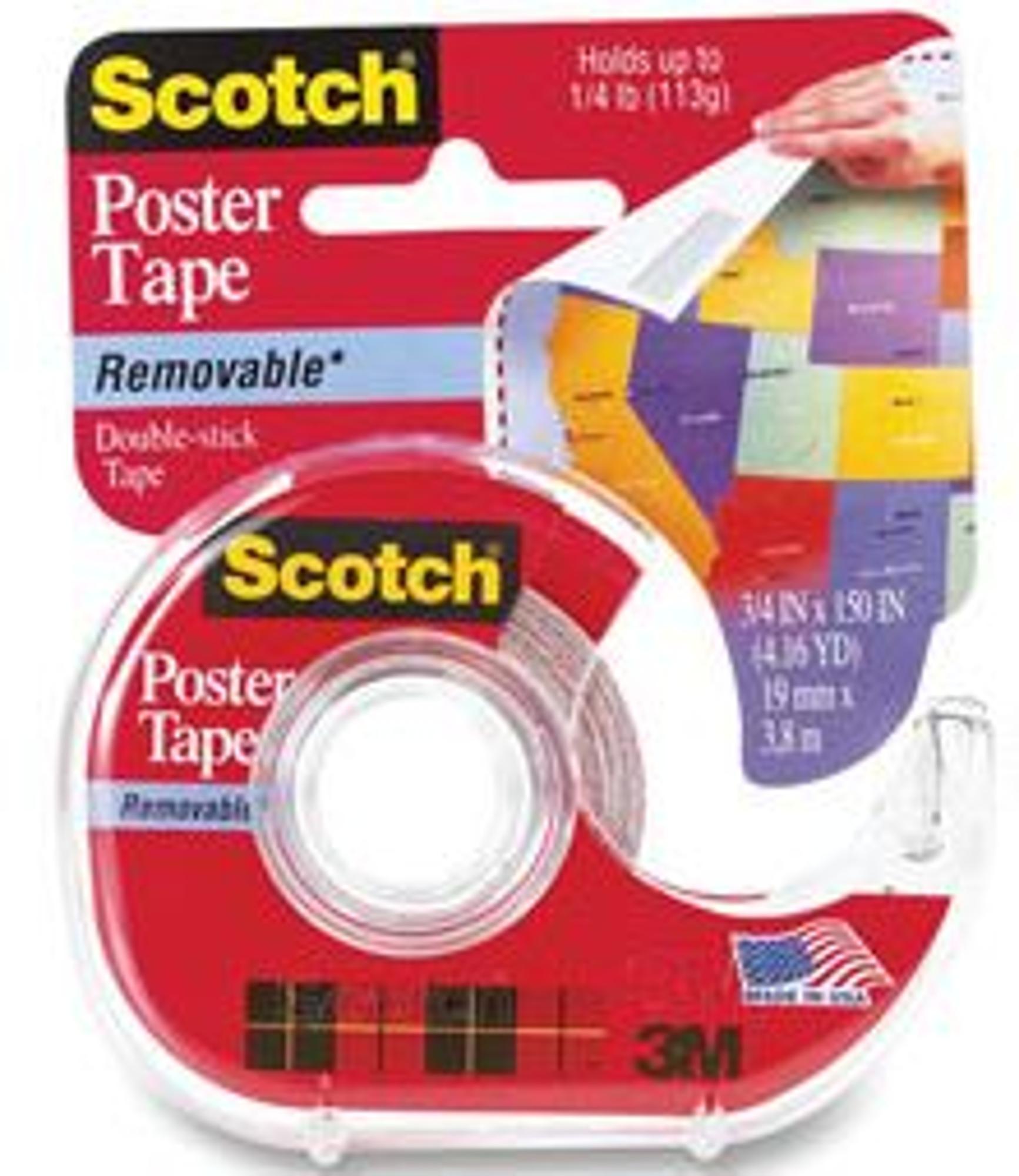 image of: Scotch Removable Poster Tape .75in x 150in