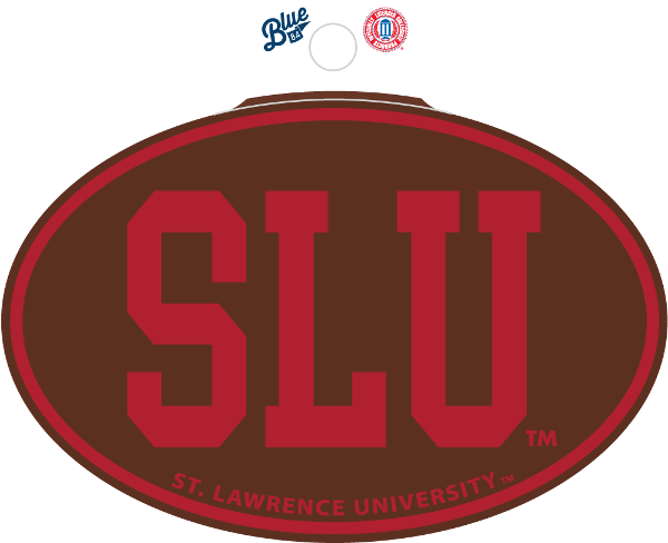 SLU Scarlet & Brown Euro Style Sticker; $4.99