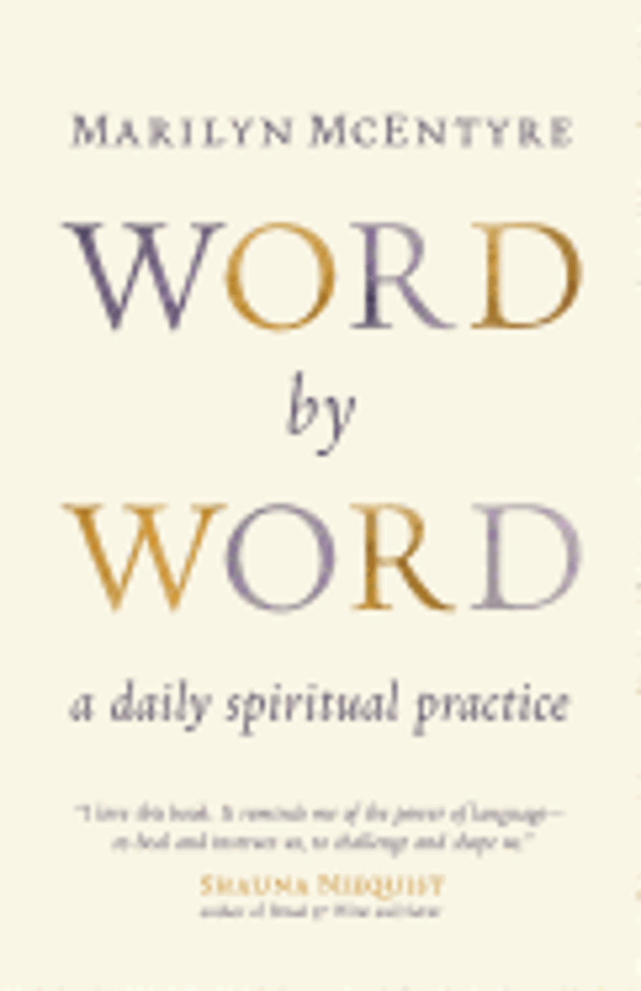 Cover image for Word by Word: A Daily Spiritual Practice