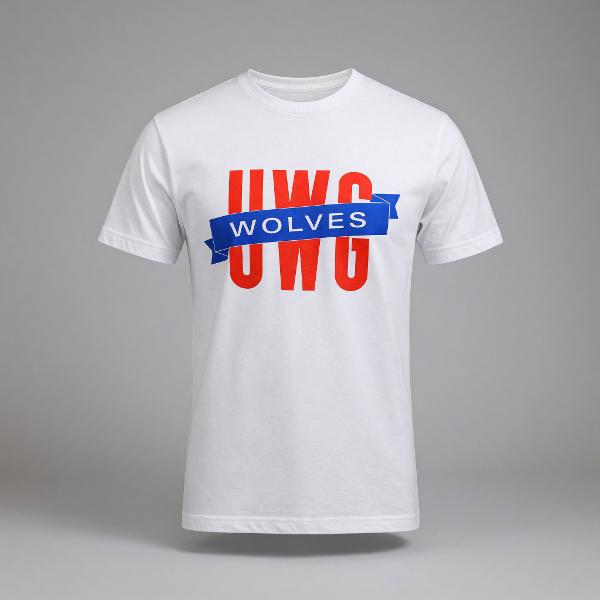UWG Wolves Banner T-Shirt; $24.99