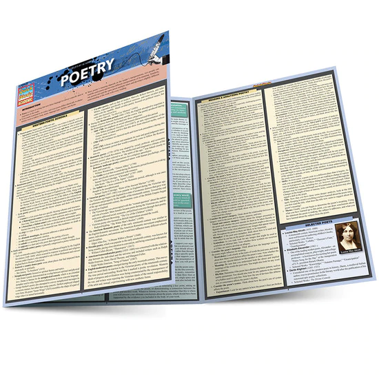 Cover image for POETRY LAMINATED STUDY GUIDE