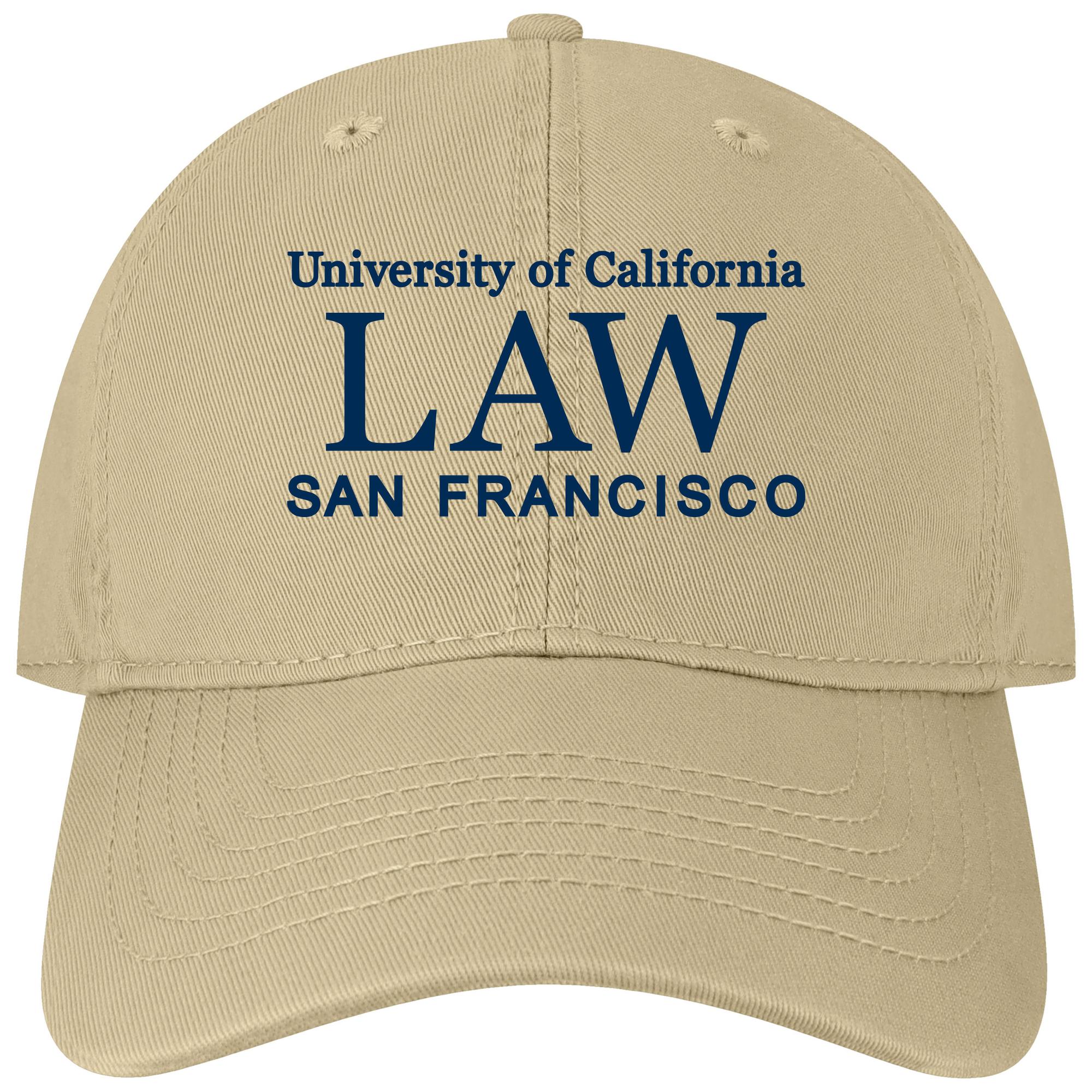 image of: UC Law SF Secondary Logo A Relaxed Twill Cap