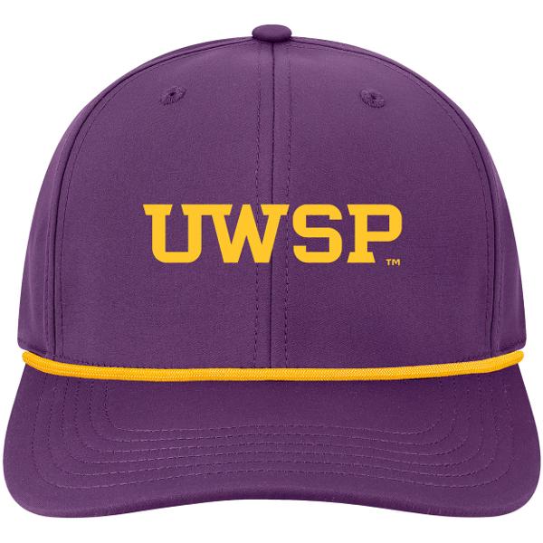 UWSP Back Nine Adjustable Cap, Purple; $39.98