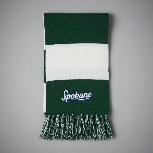 SCARF Sport-Tek Spectator Forest Green/White; $24.99