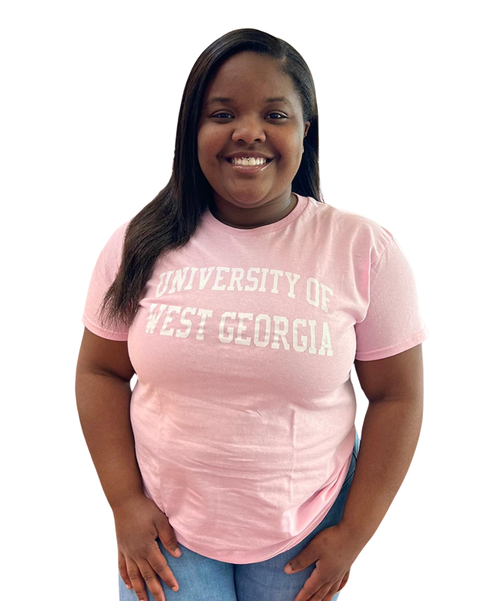 Product image 5 of 15 for UNIV. WEST GA TEXT ROLLED TEE