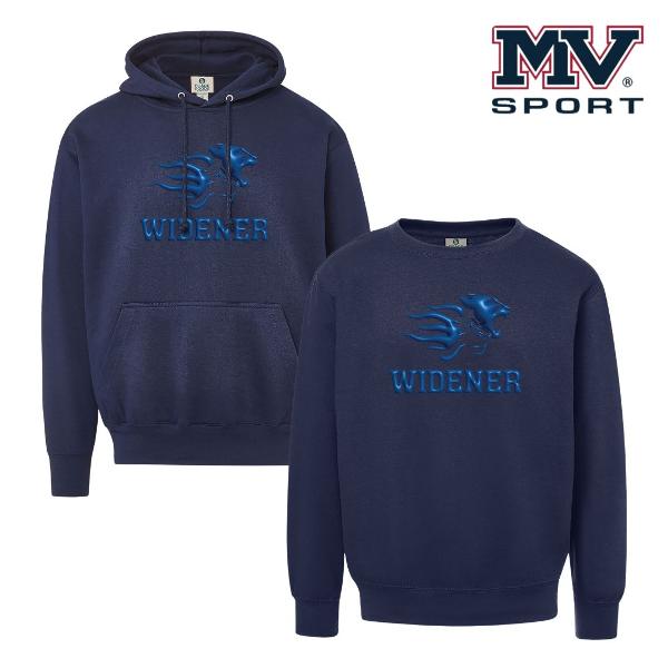 Navy Tonal Silicone Hoodie; $49.99
