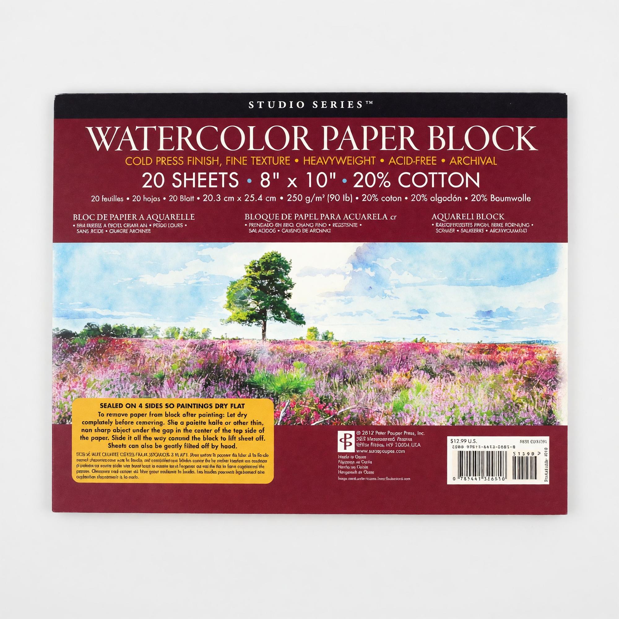 Product image 1 of 1 for STUDIO ARTIST WATERCOLOR PAPER