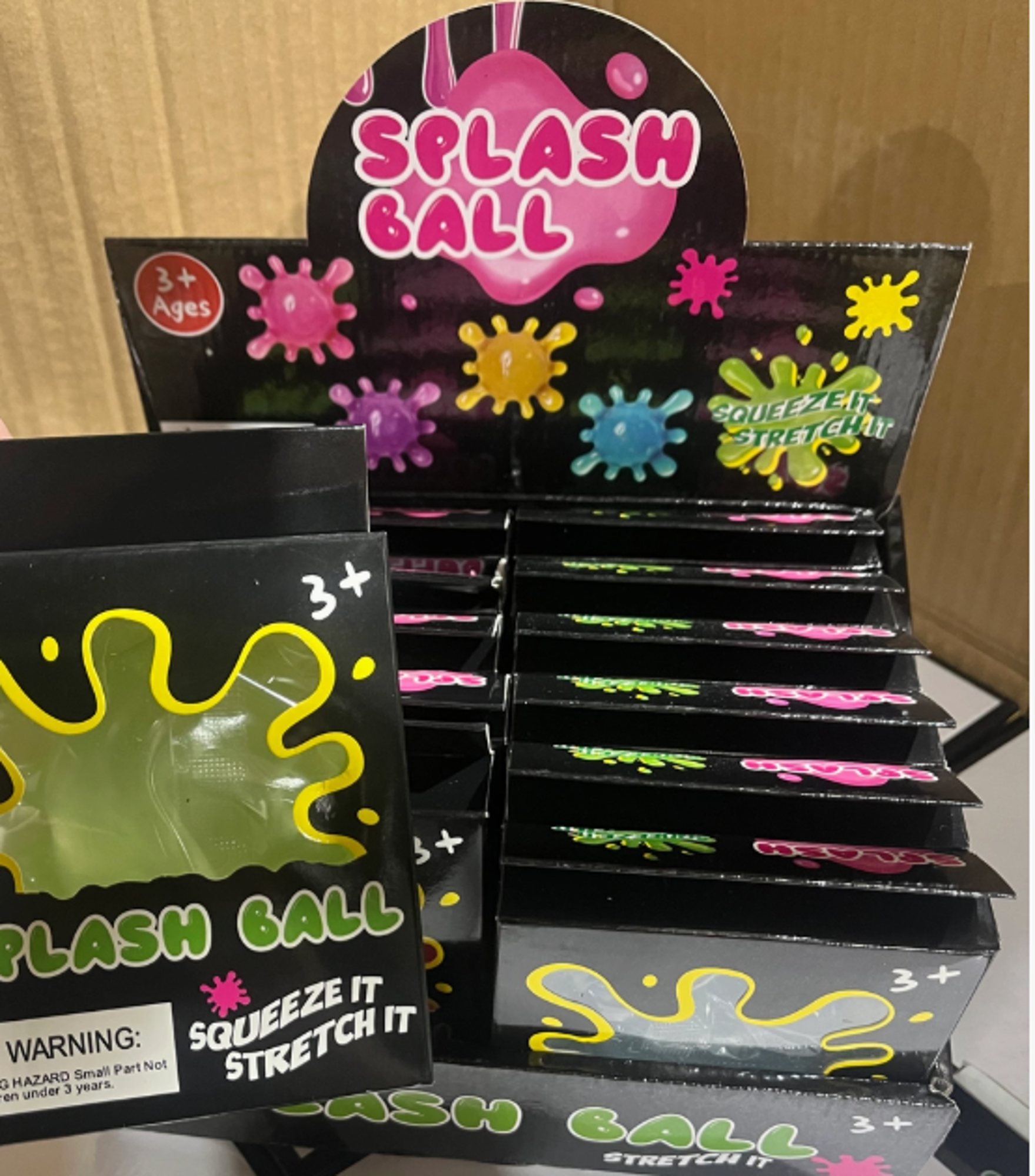 Product image 1 of 1 for Fidget Toys - Colorful Squishy Splash Ball