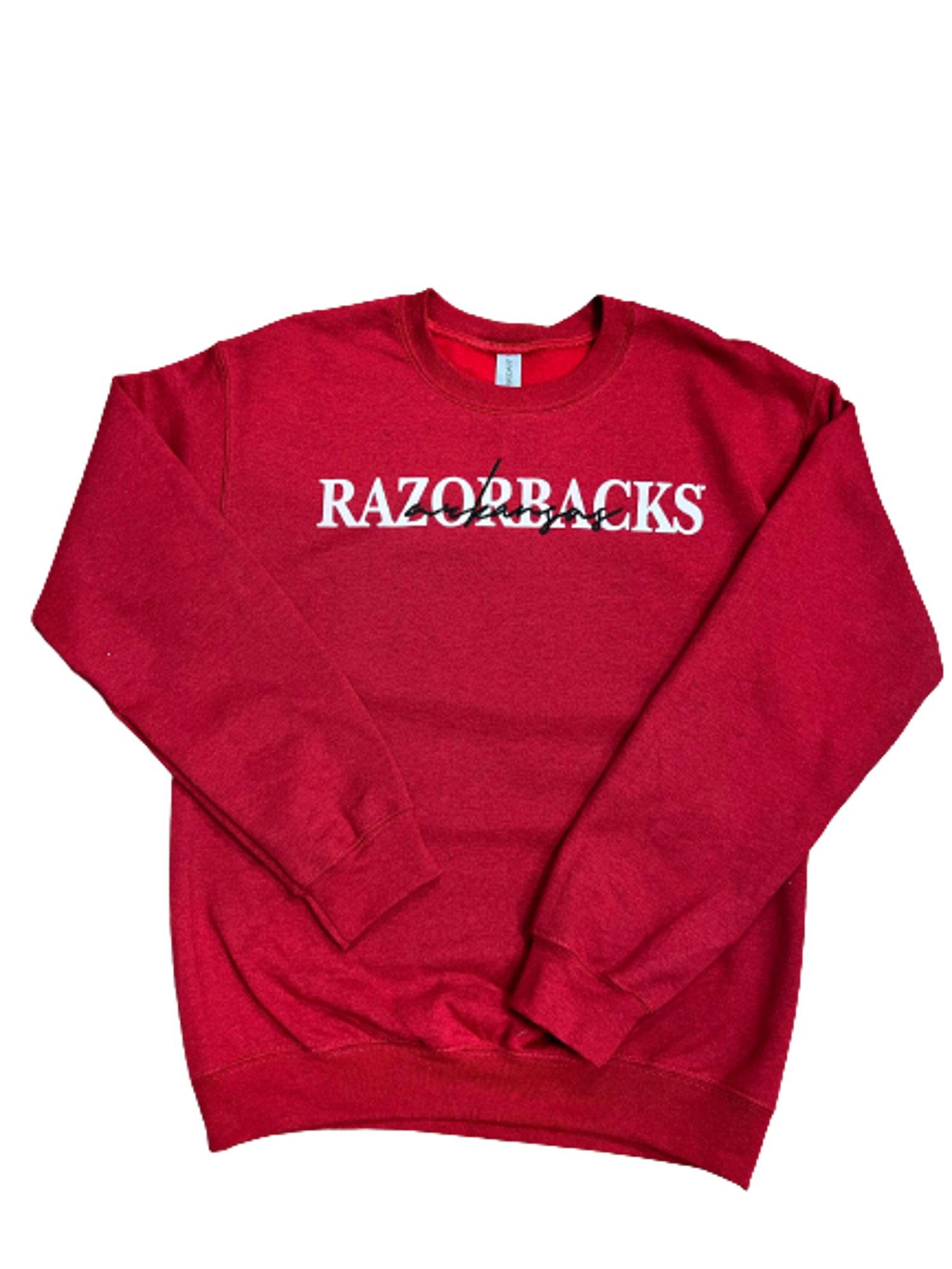 image of: Arkansas Razorbacks Embroidered Crewneck