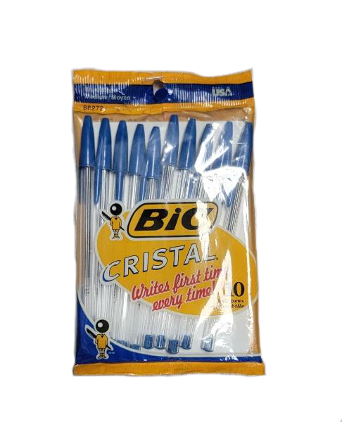 BIC Cristal; $3.29